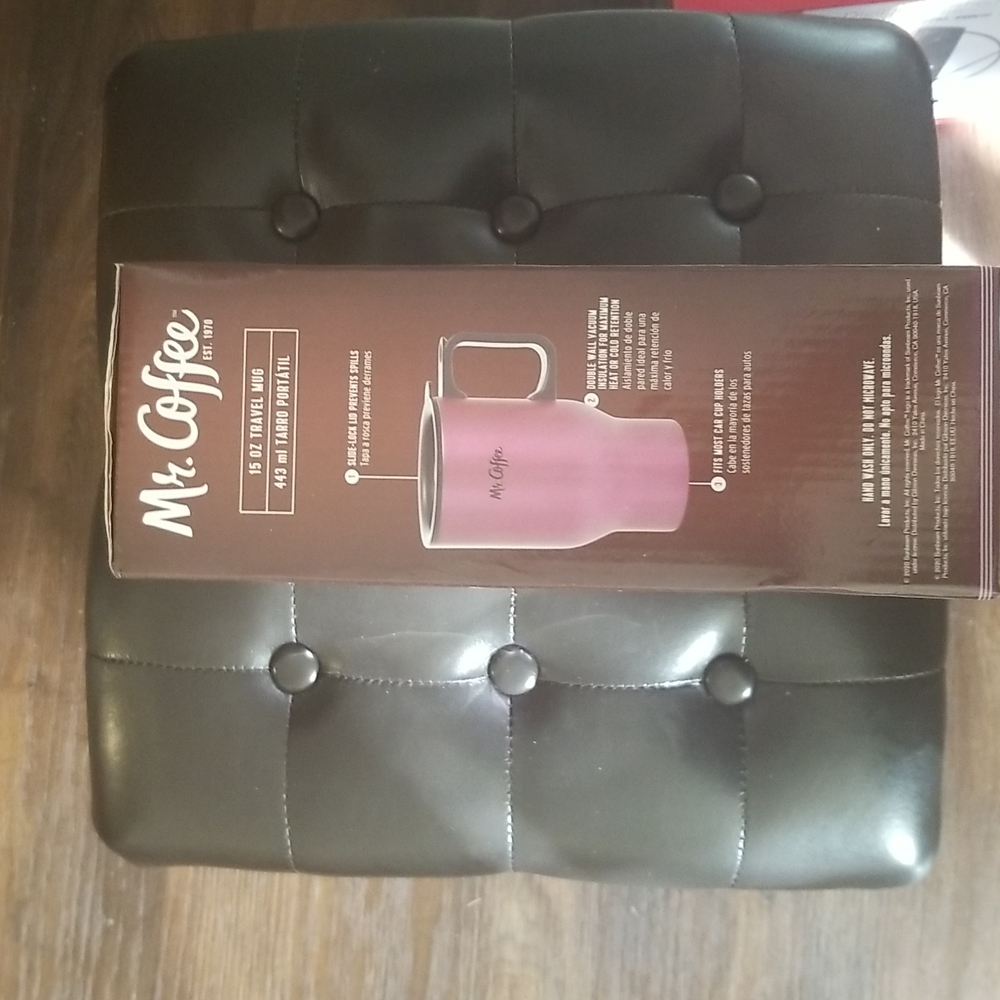 *NWT* Mr Coffee Javelin 2-Piece Double Wall Thermos and Travel Mug Gift Set - Picture 6 of 6